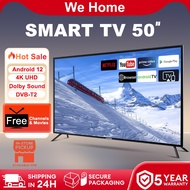 Smart TV 50 Inch Android 12 Television 65 Inch 4K UHD LED 55 Inch Android TV 5 Year Warranty