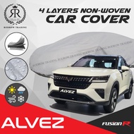 Wuling Alvez Car Cover Fusion R 4 Layer Waterproof Wuling Alvez Body Cover/