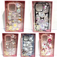 🎀正版Sanrio Kuromi Little twin stars Hello Kitty My Melody Cinnamoroll Apple Iphone 15手機殼 手機保護套 Case🎀