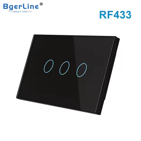 RF433 433MHz US Remote Controller Wireless RF Remote Controller Transmitter Module Support for Wall