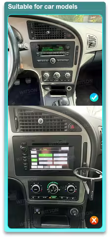 7" OEM Car Radio Carplay Bluetooth For SAAB 9-5 95 2005 2006 2007 2008 2009 2011 Car Multimedia Ster