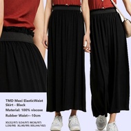 Tom Tailor Denim Rok Elastic Waist Skirt N Black Rush Coral