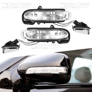 For Mercedes-Benz W211 S211 W463 W461 Car Reverse Rearview Mirror Light Turn Signal Indicator Lamp 2