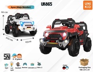 Mainan Anak Mobil Aki Unikid UK 865 Bisa Ayun