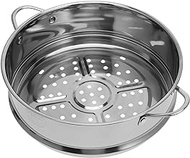 STOBAZA Food Steamer Round Basket 22cm Steamer Basket Stainless Steel Steam Rack Trivet, Steamer Grid Compatible with Instant Pot Pressure Cooker Kitchen Cookware Vegetable Steamer