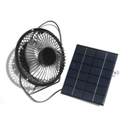 2W 6VSolar Panel Fan 4Inch Solar Fan Can Charge Mobile Phones Mobile Power Supply