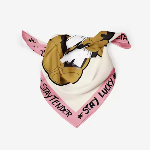 70cm* 70cm Fashion 2025 Designer Square Bandanna Fashion Kerchief Autumn Female Silk Brand Scarves P