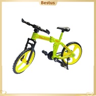 Bestus|  Bmx Bike Model Foldable Finger Bike Mini Foldable Downhill Mountain Bike Model with Rotary Wheels Educational Toy for Boys and Girls Desktop Decoration Gift Southeast