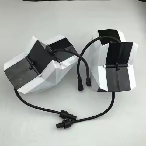 DC12V WS2811 star type pixel module,6pcs 5050 SMD rgb led inside,2.88W,IP68,DOUBLE sides;200mm diame