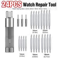 24pcs Watch Repair Tools And Kit, Professional Watch Repair Tools For Strap Connector And Removal De