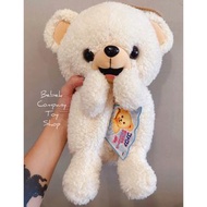 2010年 日本🇯🇵35cm 熊寶貝 FAFA BEAR FAFA熊 玩偶 娃娃 古董娃娃 絨毛玩具 面紙套