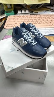 7仔別注版 New Balance 1300 Navy Sneakers (全新連盒連雪梨紙，極具收藏價值)