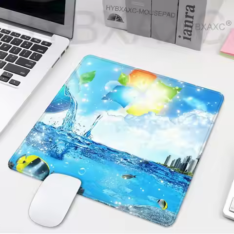 1pc Cute-Frutiger Aero Arts Small XS Mouse Pad Keyboard Pad Laptop Cushion Non-slip Table Mat Desk P