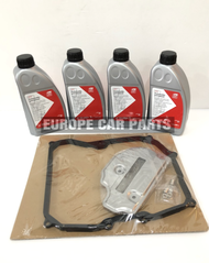 ( 100% FEBI GERMANY ) G055025A2 09G325429 ATF TRANSMISSION OIL AND AUTO FILTER SET VW POLO SEDAN VEN