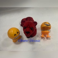 Paket Emoji Spring Doll Boneka anak Harimau Merah ORIGINAL
