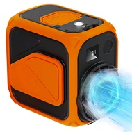 พัดลมติดเอว พกพาได้ ชาร์จไฟได้ 6000mAh, ปรับระดับความแรงลม 100 ระดับ พัดลมติดเสื้อที่สามารถสวมใส่ได้