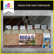 ♙ ◸ ∆ BIGAS FOR SALE Tarpaulin Banner  Bigas For Sale Tarpaulin  FREE Eyelets  3 sizes available
