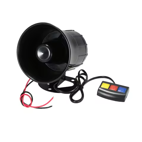 DC 12V 3 Tone Sounds Loud Speaker Security Warning Siren For Motorcycle Boat Horn Alarm Siren Horn S