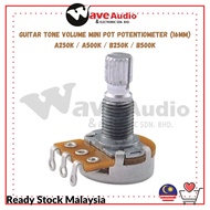 A250K A500K B250K B500K Audio Linear Guitar Tone Volume 250K MINI Pot Pots Potentiometer (16mm)