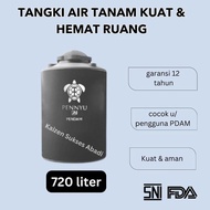 tandon tangki toren air pendam tanam merek pennyu penyu 720 750 700 liter kualitas penguin kuat term