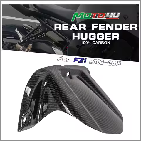 For YAMAHA FZ1 FZ-1 2006-2015 2014 FZ8 2011 100% Carbon Fiber Motorcycle Rear Tire Fender Hugger Mud
