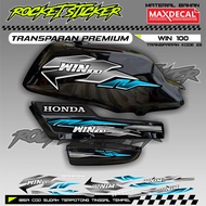 WIN Striping WIN Sticker Variation WIN UV TRANSPARENT CODE 22 PREMIUM MAXDECAL MATERIAL