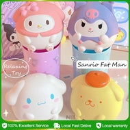 Cartoon Squishy Toys Kuromi Fidget Toy Anti Anxiety Sanrio Decompression Toy Squeeze Ball Gift