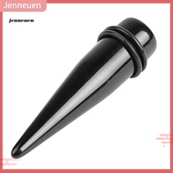 JEN  1Pc Acrylic Spiral Taper Flesh Tunnel Ear Stretcher Expander Cone Shape Earrings