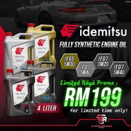 Idemitsu IFD3 IFG5 IFD7 IFG7 Fully Synthetic Engine Oil 0W20 5W30 5W40 Minyak Hitam Engine