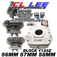 BLOCK RACING Y125Z / Y125ZR 56MM 57MM 58MM PISTON DT ART JAPAN PISTON PIN TKRJ PISTON BERING NTN COP
