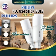 PHILIPS PLC STICK BULB G24 7.5W 9W PLC LED BULB (Daylight / Coolwhite / Warmwhite) Light Bulb Mentol