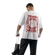 RIVAL Fighter Tee Collab X Usyk Men's Running Sports Boxing Training Street Personality Short Sleeve