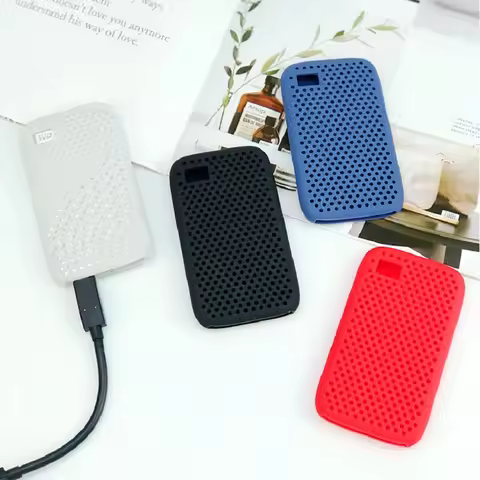 Soft Silicone Cover Protect Sleeve skin PSSD Case for WD My Passport Portable SSD