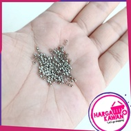 Stopper bulat merica Ukuran 2mm berat 2 gr ukuran