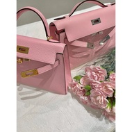 H Home Bag Hermes Bag/H Bag miniKelly Generation Mini Kelly Bag Full Handmade Wax Line High-End Cust