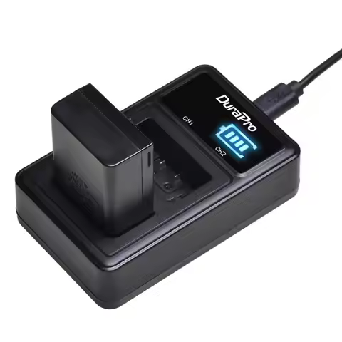 DuraPro 1680mAh EN-EL25 EN-EL25A EN EL25 EL25A ENEL25 ENEL25A Battery / Charger for Nikon Z30 Z50 ZF