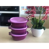[Ready Stock] Tupperware purple 3 serangkai gift kenduri buat hamper