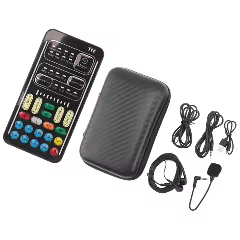 Hot Selling-Voice Changer Handheld Microphone Voice Changer With Sound Multifunctional Effects Machi