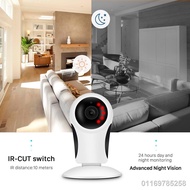 ❧ANBIUX Home Security CCTV Mini Camera HD Two-Way Audio Night Vision Wifi P2P Motion Detection 720P/
