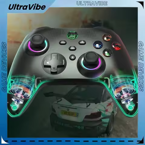 Wireless/Wired controller Gamepad Switch Hall Trigger Controller Game Dual-Vibration Turbo Compatibl