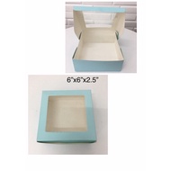 Ready Stock📣 Kuih Lapis / Talam Cake Box Colour 10pcs 6x6x2.5 7x7x2.5 8x8x2.5