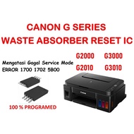CANON G2000 / G2010 / G3000 / G3010 / G4000 / G4010 WASTE ABSORBED RESET EEPROM IC FIX ERROR P07/P08