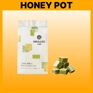 [OSULLOC] Tea Food Green Tea Wafers Cube 100g