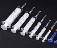 10Pcs/lot 1ml /2ml/5ML/10ML Disposable Medical Syringe Sterilization Injection with needle head free shipping