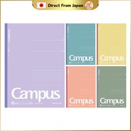 Kokuyo Notebook Campus Note Limited B5 Dot A Rule 5-Color Pack Baked Color No-3CATN-L35X5 A Rule (7m