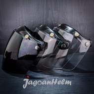 ZEUS ZS385C HELMET VISOR| 110CA | 110 CA | STRAIGHT Glass | PLATING ZS380 ZS 385C