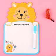 Gratis Ongkir - Papan Tulis Mini Anak Karakter Lucu / Papan Tulis Anak Free Spidol Bisa Dihapus