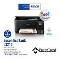 Epson L3210 A4 All-in-One (Print,Scan,Copy) Ink Tank Printer