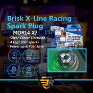 Brisk X Line Racing Spark Plug Altis Harrier Yaris Accord Iriz Saga VVT Forester XV Car Ignition Par