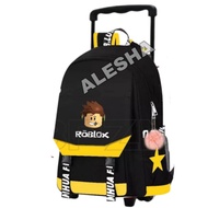 Children's Trolley Bag Children's Push Bag/Children's School Backpack Multifunctional Trolley